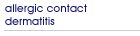 Allergic contact dermatitis