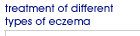 Treatment of different types of eczema