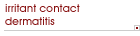 Irritant contact dermatitis