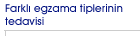 Farklı egzama tiplerinin tedavisi